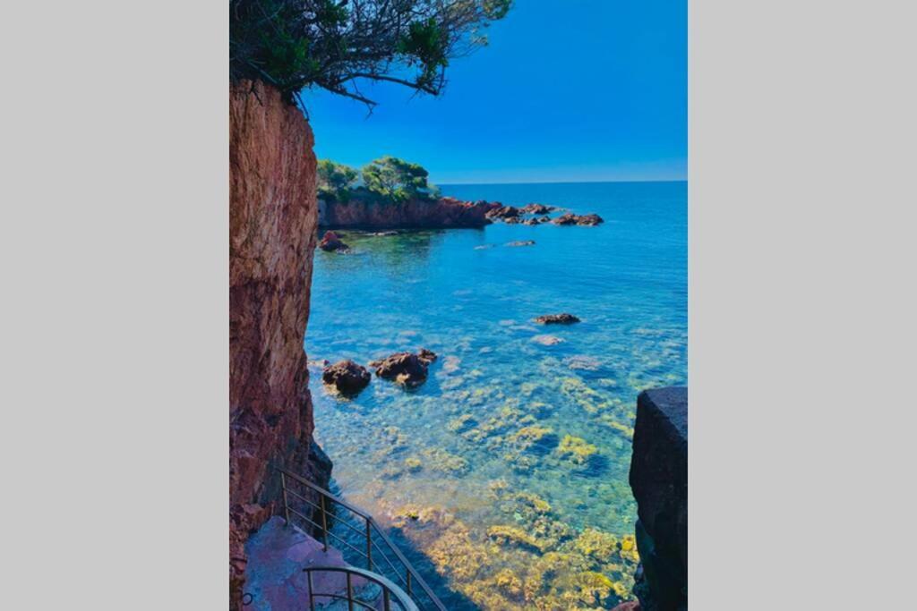 Antheor - Vue Exceptionnelle - Refait A Neuf 4 Couchages Lägenhet Saint-Raphaël Exteriör bild