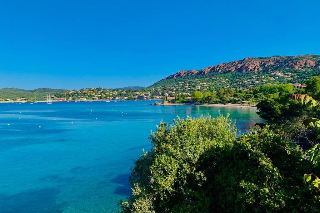 Antheor - Vue Exceptionnelle - Refait A Neuf 4 Couchages Lägenhet Saint-Raphaël Exteriör bild